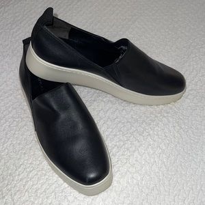 Never worn VINCE. Genuine Leather Slip-On Sneakers